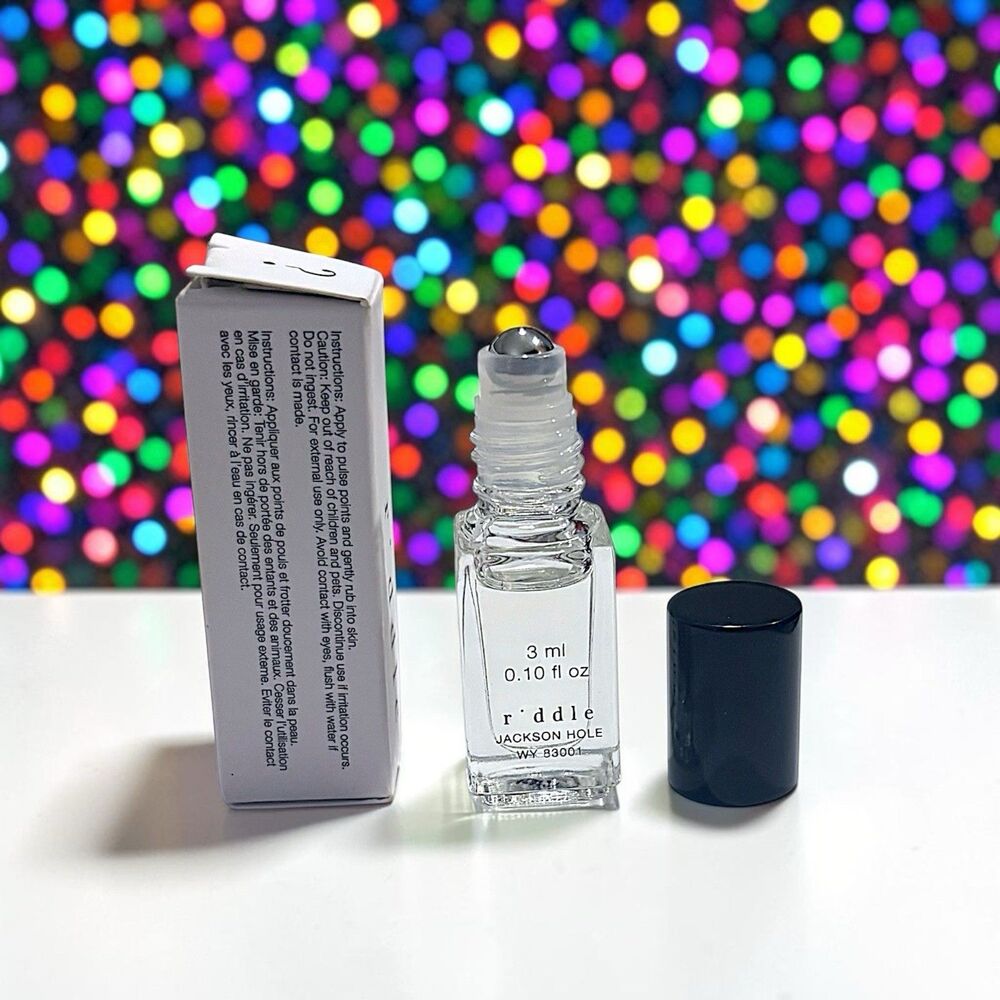 RIDDLE OIL Original Roll-On Fragrance Deluxe Mini 0.1 fl oz NIB - Picture 7 of 16